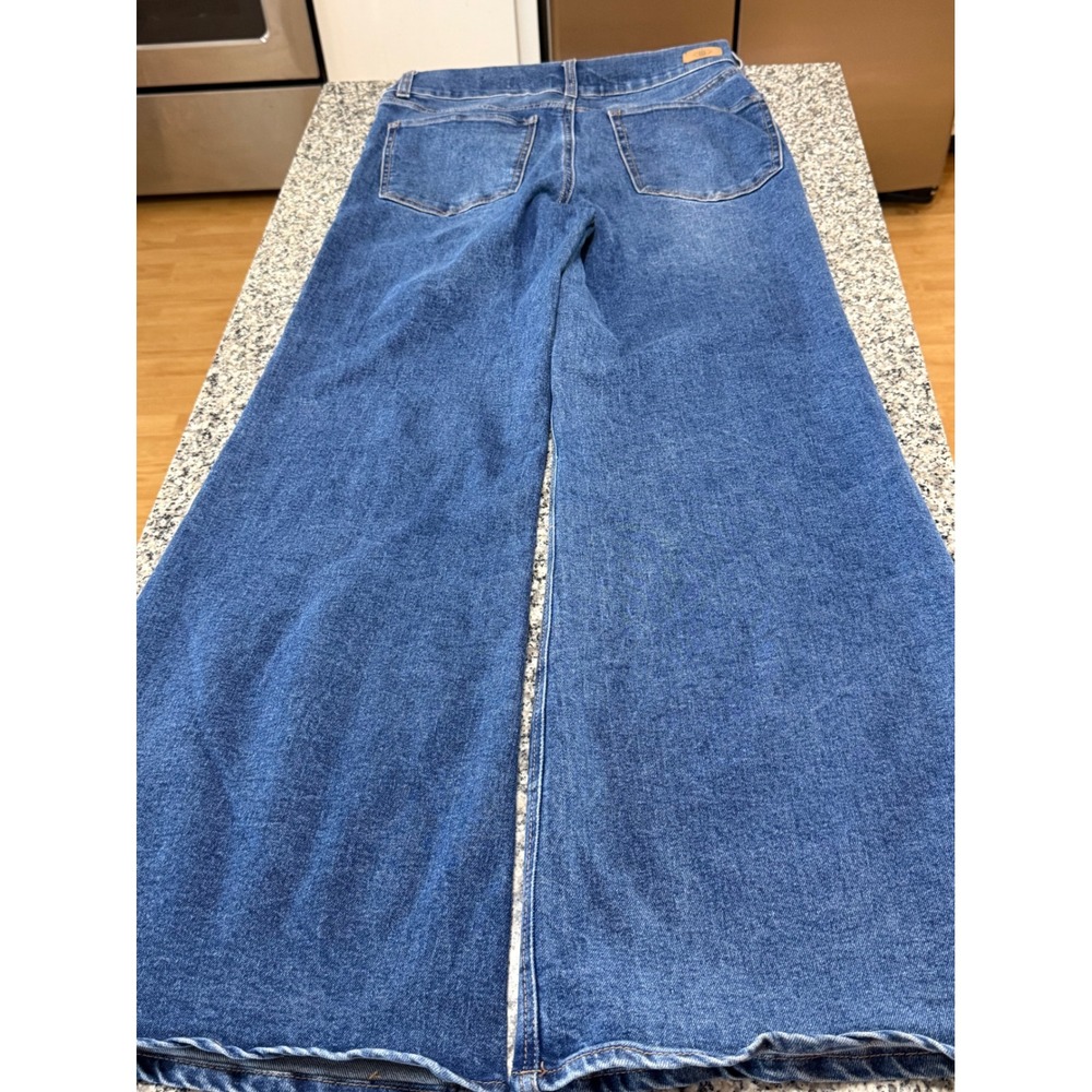 Sofia Jeans by Sofia Vergara Margot Wide Leg Women 10 Blue Excellent High Rise